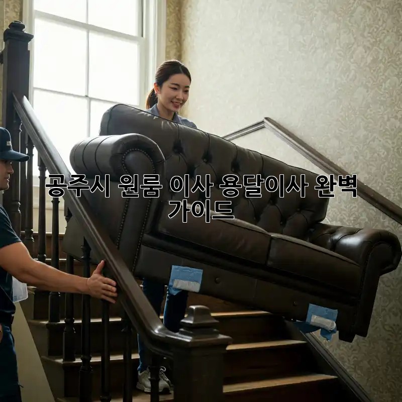 공주시 원룸 이사, 용달이사 완벽 가이드!