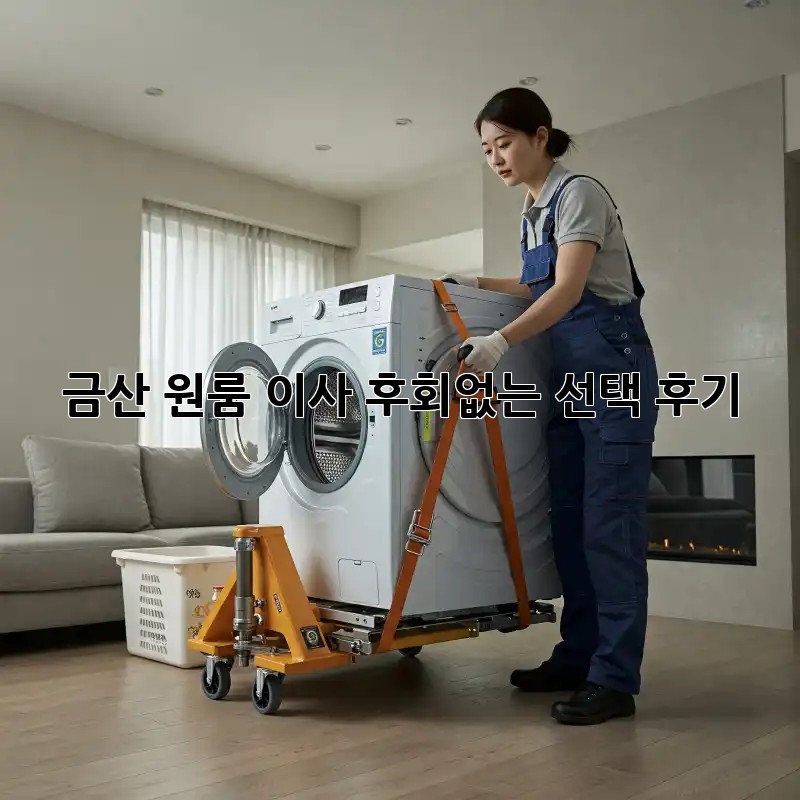 금산 원룸 이사, 후회없는 선택 후기!
