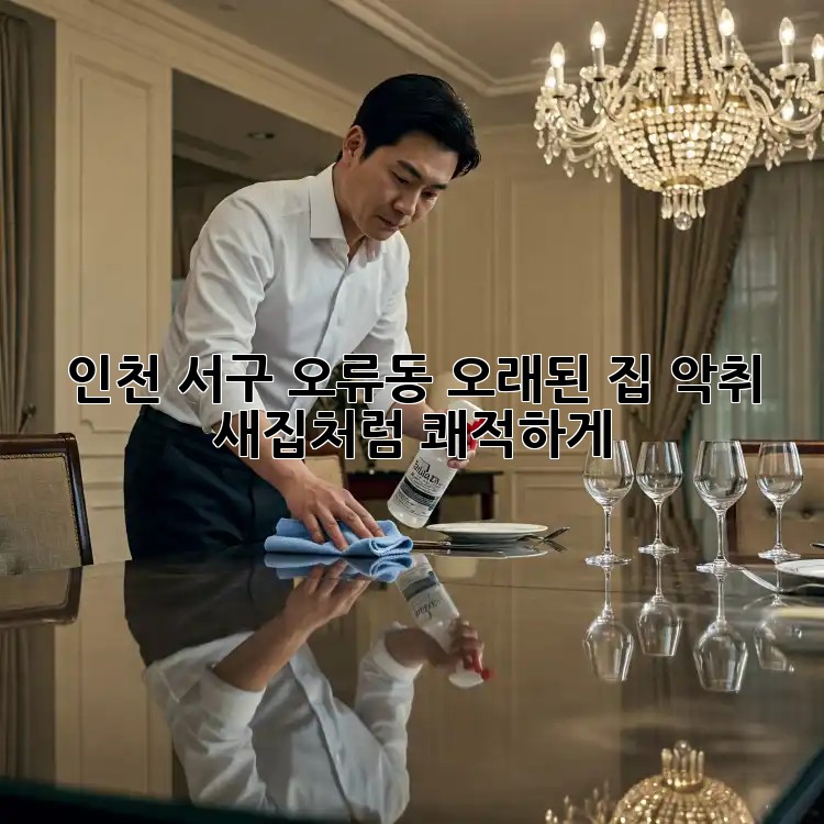 인천 서구 오류동 오래된 집 악취? 새집처럼 쾌적하게!