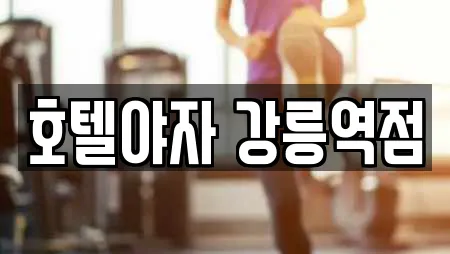 호텔야자 강릉역점