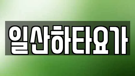 일산하타요가