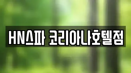 HN스파 코리아나호텔점