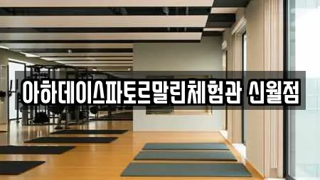 아하데이스파토르말린체험관 신월점