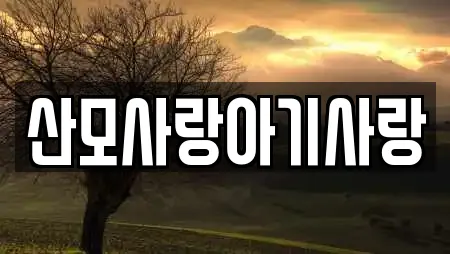 산모사랑아기사랑