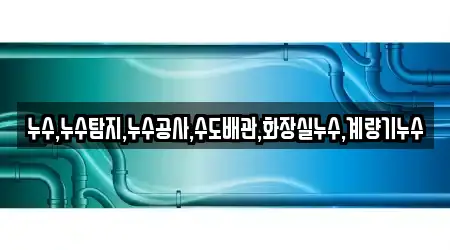 누수,누수탐지,누수공사,수도배관,화장실누수,계량기누수