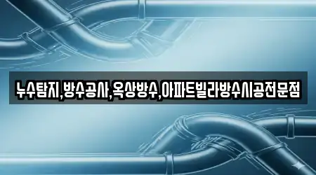 누수탐지,방수공사,옥상방수,아파트빌라방수시공전문점