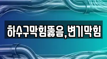 하수구막힘뚫음,변기막힘