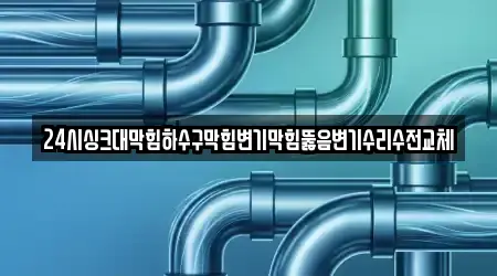24시싱크대막힘하수구막힘변기막힘뚫음변기수리수전교체