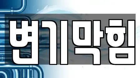 5곳 양평읍 변기 막힘, 업체 확인