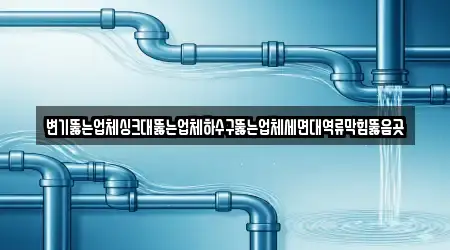 변기뚫는업체싱크대뚫는업체하수구뚫는업체세면대역류막힘뚫음곳