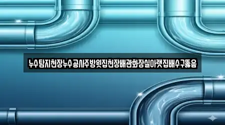 누수탐지천장누수공사주방윗집천장배관화장실아랫집배수구뚫음