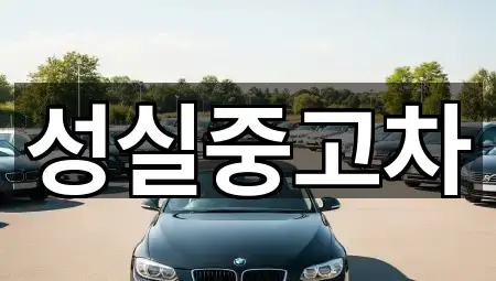 성실중고차