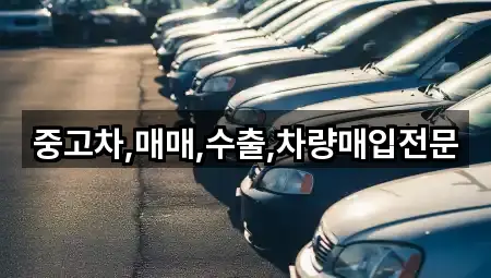 중고차,매매,수출,차량매입전문
