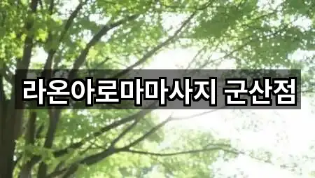 라온아로마마사지 군산점