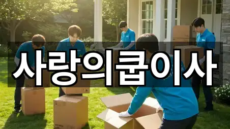 중구 성안동 포장이사 문의/예약 5곳