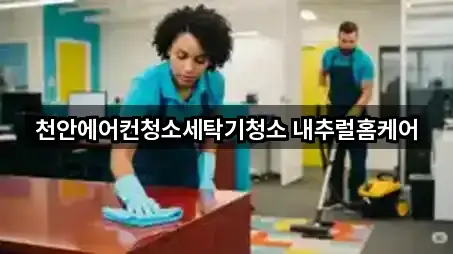 천안에어컨청소세탁기청소 내추럴홈케어