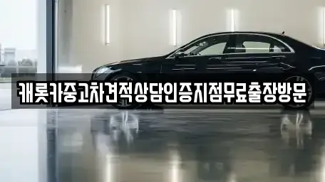 강원 강릉시 포남동 중고차 전문 캐롯카중고차견적상담인증지점무료출장방문