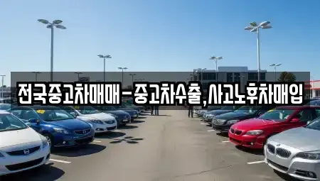 강원특별자치도 강릉시 사천면 중고차매입 전문 전국중고차매매-중고차수출,사고노후차매입