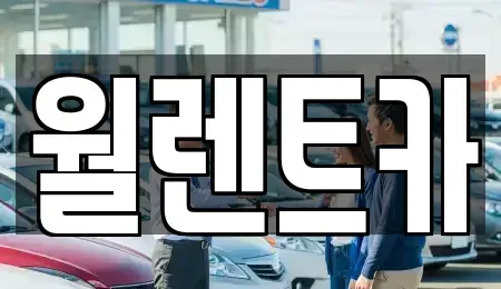 경기 수원시 장안구 연무동 렌트카 전문 월렌트카