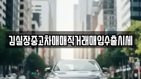 경기 연천군 백학면 중고차매매 전문 김실장중고차매매직거래매입수출시세