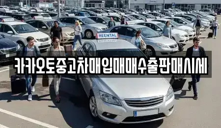 경기 파주시 금촌동 중고차매입 전문 카카오토중고차매입매매수출판매시세