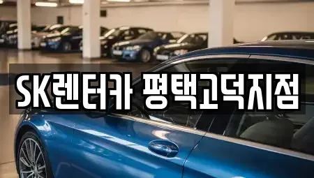 경기 평택시 서탄면 렌트카 전문 SK렌터카 평택고덕지점