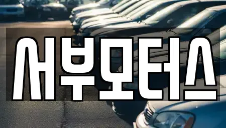 경기 평택시 서탄면 중고차매매 전문 서부모터스