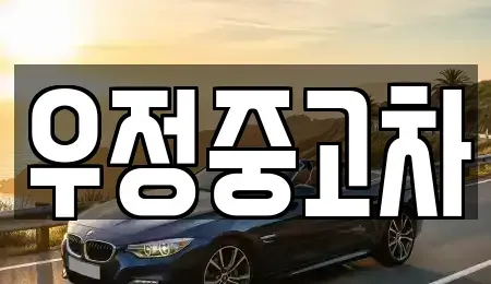 경기도 고양시 덕양구 신원동 중고차매매 전문 우정중고차