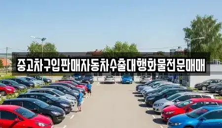 경기도 고양시 일산서구 법곳동 중고차 전문 중고차구입판매자동차수출대행화물전문매매