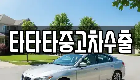 경기도 고양시 일산서구 법곳동 중고차매매 전문 타타타중고차수출