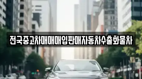 경기도 안성시 보개면 중고차 전문 전국중고차매매매입판매자동차수출화물차