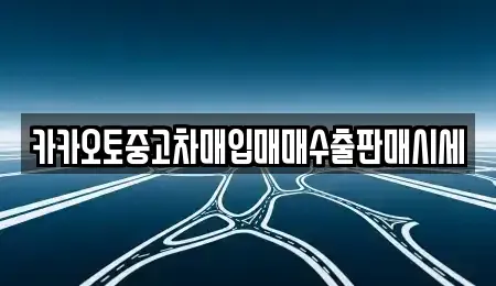 경기도 양평군 청운면 중고차 전문 카카오토중고차매입매매수출판매시세