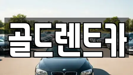 경남 창원시 성산구 반지동 렌트카 전문 골드렌트카