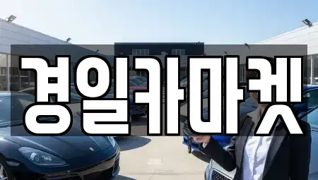 경북 칠곡군 왜관읍 중고차 전문 경일카마켓