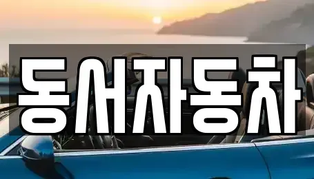 경북 포항시 북구 창포동 중고차매매 전문 동서자동차