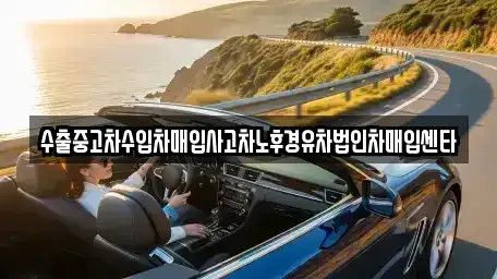 경상북도 칠곡군 지천면 중고차매입 전문 수출중고차수입차매입사고차노후경유차법인차매입센타