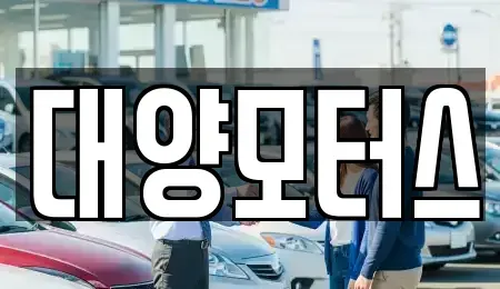 광주광역시 남구 월산동 중고차 전문 대양모터스