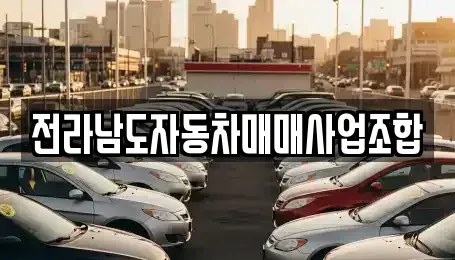 광주광역시 남구 월산동 중고차매매 전문 전라남도자동차매매사업조합
