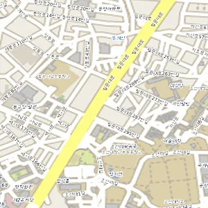 광주광역시 동구 산수동 장기렌트카 광주그린렌트카 조대점 위치