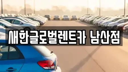 대구광역시 중구 덕산동 장기렌트카 전문 새한글로벌렌트카 남산점