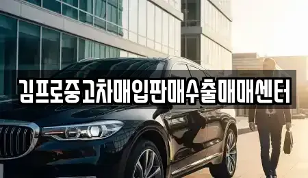 대전 동구 중고차 전문 김프로중고차매입판매수출매매센터
