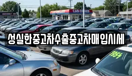 대전 동구 중고차 전문 성실한중고차수출중고차매입시세