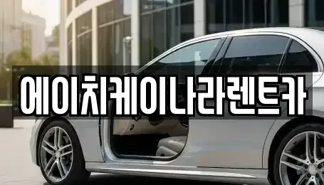 대전 유성구 신봉동 렌트카 전문 에이치케이나라렌트카