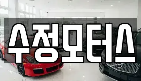 대전 유성구 신봉동 중고차 전문 수정모터스