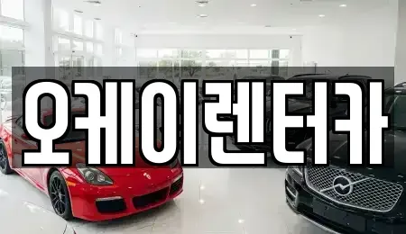 대전 중구 석교동 렌트카 전문 오케이렌터카