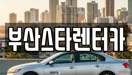 부산 금정구 렌트카 전문 부산스타렌터카