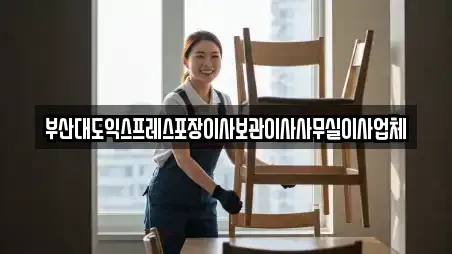 부산대도익스프레스포장이사보관이사사무실이사업체