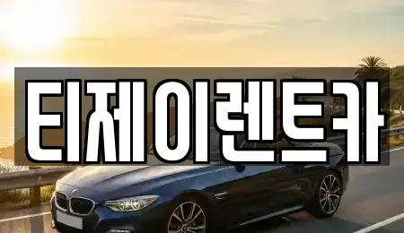 서울 영등포구 양평동1가 렌트카 전문 티제이렌트카