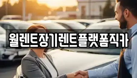 서울 은평구 증산동 렌트카 전문 월렌트장기렌트플랫폼직카