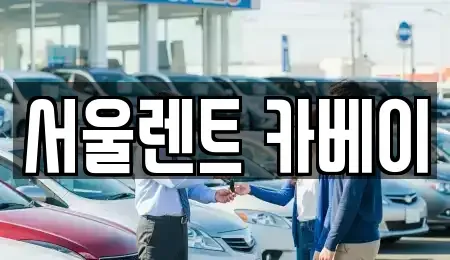 서울 은평구 증산동 장기렌트카 전문 서울렌트 카베이